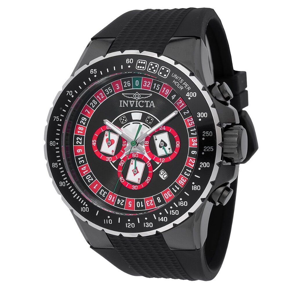 Invicta Aviator X Monte Carlo Roulette Men's Watch - 50mm Black (49849)
